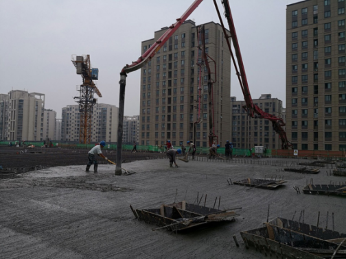 揚州城南快速通道工程CNKS-5標高架橋現澆箱梁全線貫通