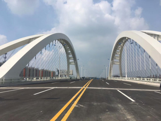 連申線（海安段）橋梁二期工程黃海西大橋順利通車